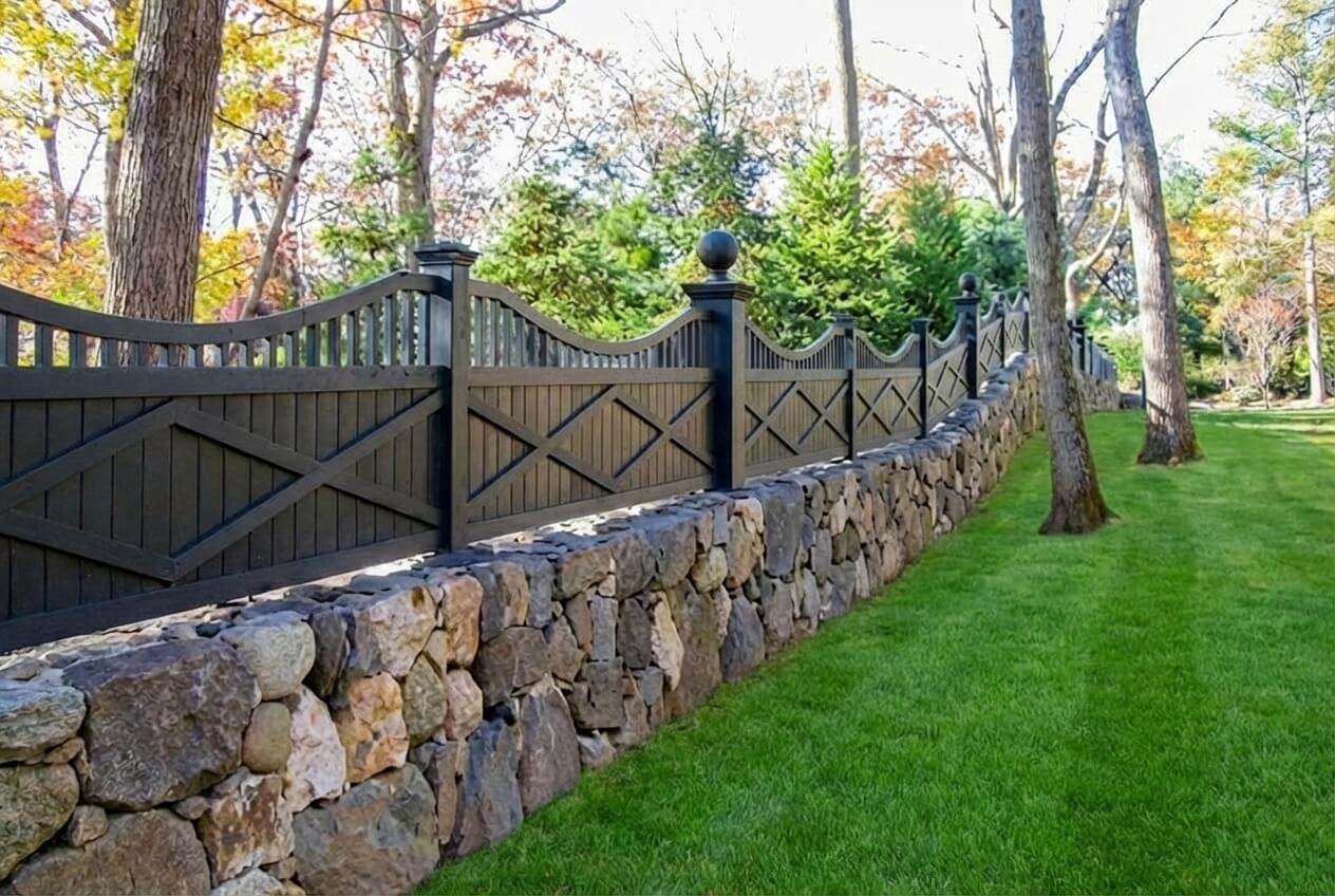 Decorative Stone Wall