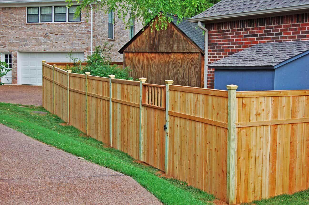 Cedar Side Yard Fence